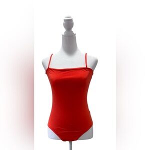 NWT Express body contour compression  square neckline thong bodysuit size small